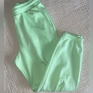 Neon Green Joggers